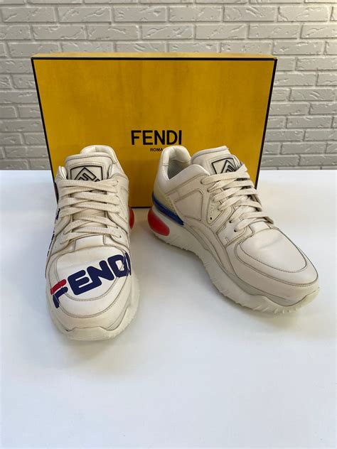 fendi fila bicolour maya|FILA x Fendi sneakers.